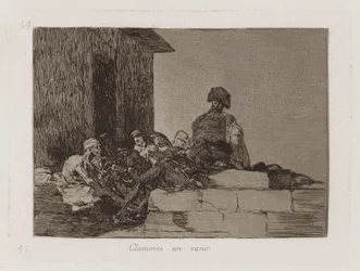 Appeals Are in Vain, Plate 54 from The Disasters of War