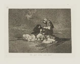What Is the Use of a Cup?, Plate 59 from the Series The Disasters of War