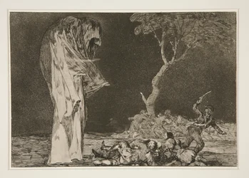 The Folly of Fear (pl. 2 from Los proverbios)
