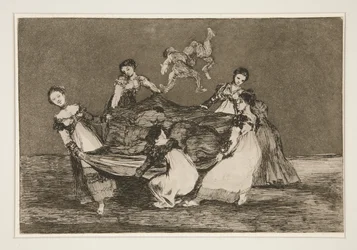 Feminine Folly, Plate 1 from the Series Los Proverbios