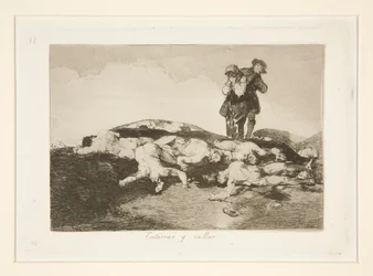 Bury Them and Keep Quiet, Plate 18 from The Disasters of War