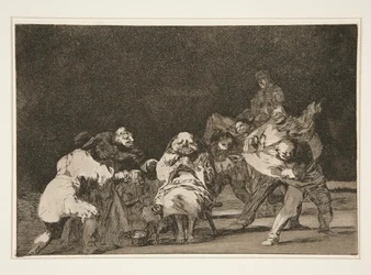 Loyalty, Plate 17 from the Series Los Proverbios