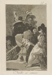 Nobody Knows Himself, pl. 6 from the series Los Caprichos