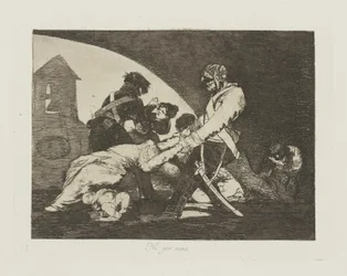Neither Do These, pl. 11 from the series The Disasters of War