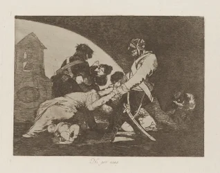 Neither Do These, Plate 11 from the Series The Disasters of War