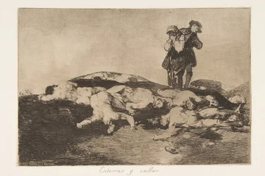 Bury (Plate 18 from The Disasters of War)