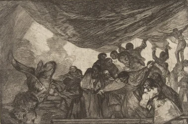 Plate 15 from the Disparates: Clear Folly