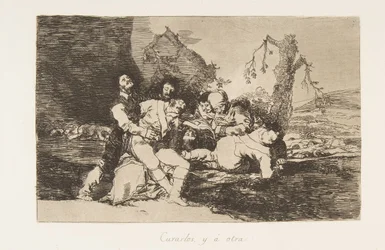 Plate 20 from The Disasters of War: Get them