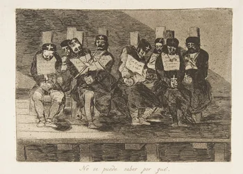 Plate 35 from The Disasters of War: One C..., 1810 published 1863