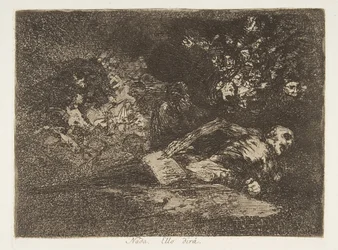 Plate 69 from The Disasters of War (Los Desastres de la Guerra), after 1814-15 published 1863