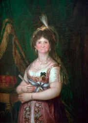 Portrait of Queen Maria Luisa, 18th century