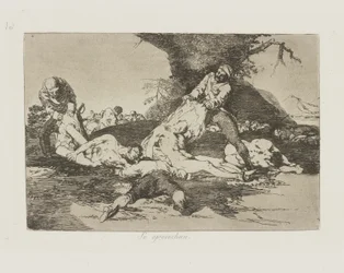 They Make Use of Them, pl. 16 from the series The Disasters of War