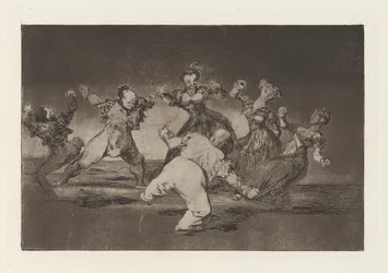 If Marion Will Dance, Then She Has to Take the Consequences, from the Series Los Disparates (Los Proverbios)