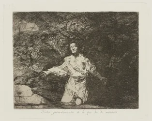 Sad Forebodings of What Is Going To Happen, Plate 1 from the Series The Disasters of War