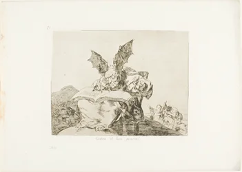 Against the Common Good, plate 71 from The Disasters of War