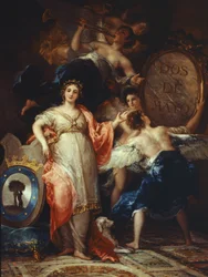Allegory of the City of Madrid (Spain)