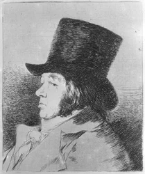 Francisco Goya y Lucientes, Painter, plate 1 from the series “Los Caprichos”