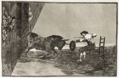 The daring of Martincho in the ring at Saragossa, Plate 18 of 
