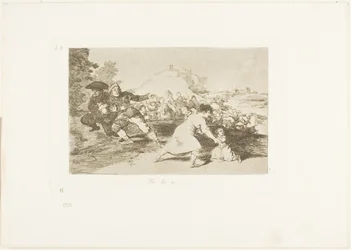 I Saw it (plate 44 from The Disasters of War)