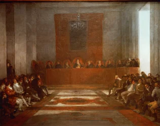 King Philip IV of Spain Opening the Junta of the Philippines