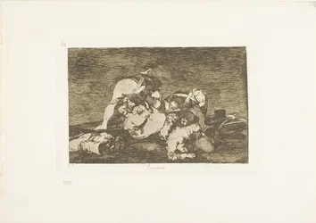 Neither do these, plate ten from The Disasters of War
