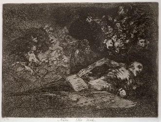 Nothing. The event will tell, plate 69 of 