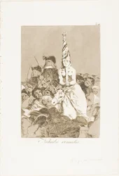 Nothing Could Be Done About It, plate 24 from Los Caprichos