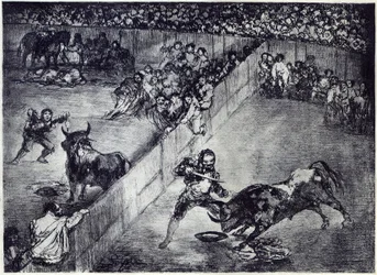 Plaza Partida - Part of a Series of 4 Bullfighting, Known as the 