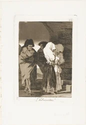 Poor Little Girls!, plate 22 from Los Caprichos