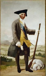 Portrait of Charles III, and Hunter