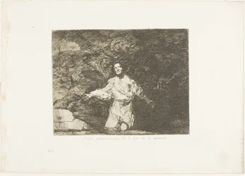 Sad Forebodings of What is Going to Happen, plate one from The Disasters of War