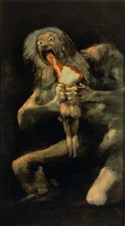Saturn Devouring one of his Sons