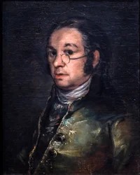 Self-portrait with glasses, circa 1800