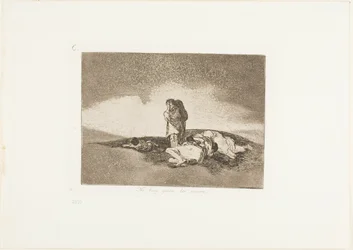 There is No One to Help Them, plate 60 from The Disasters of War