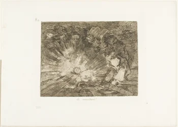 Will She Rise Again?, Plate 80 from The Disasters of War