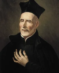 Saint Joseph Calasanctius (1556-1648). Spanish Religious Man and Pedagogue