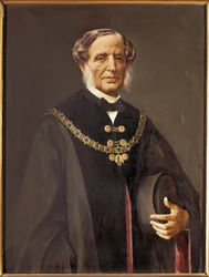 Portrait of Spanish Politician Manuel Seijas Lozano
