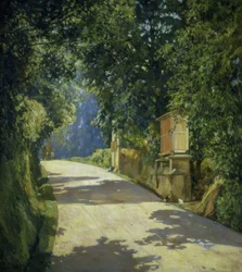THE HORREO AND THE CART – 1944 – 100X90 CM