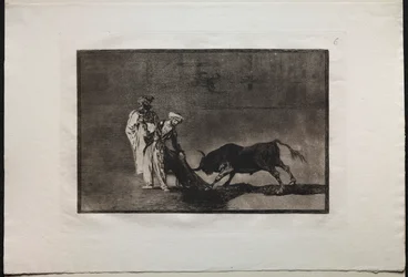 Bullfights: The Moors Make a Different Play in the Ring, Calling the Bull with the Burnous