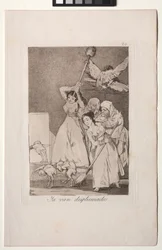 Caprichos: There They Go Plucked (i.e. Fleeced)