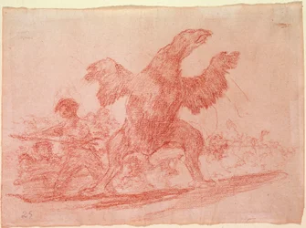 The Disasters of War: The Carnivorous Vulture