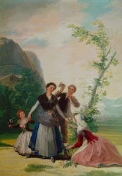 The Flower Girls or Spring. 1786
