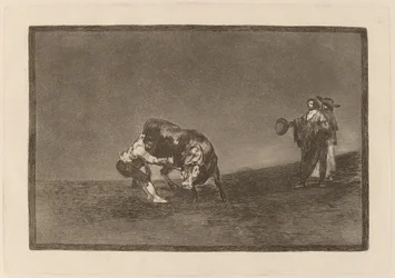 The Same Man Throws a Bull in the Ring at Madrid