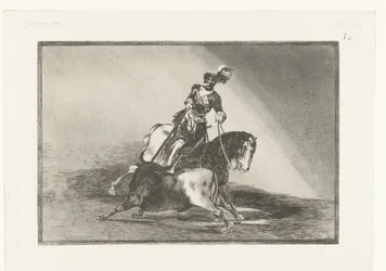 Emperor Charles V Fighting a Bull