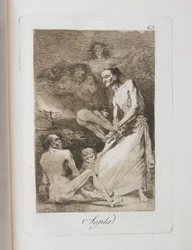 Plate from Los Caprichos