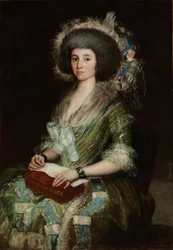 Portrait of Doña Manuela Camas, the wife of Ceán Bermúdez