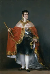 Portrait of King Ferdinand VII of Spain