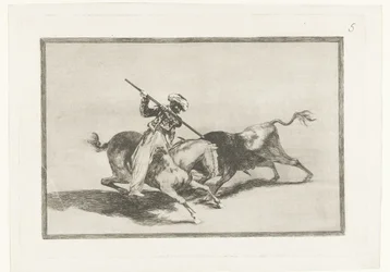 Bullfight on Horseback (series title: La Tauromaquia)