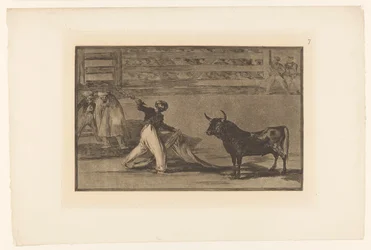 Bullfighter with Banderilla (series title: The Bullfights)