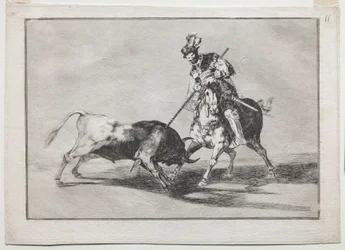 The Cid Campeador Spearing Another Bull